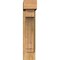 Ekena Millwork Imperial Block Rough Sawn Bracket w/ Offset Brace, Western Red Cedar, 6"W x 16"D x 28"H BKT0604X16X28IMP05RWR - alternate 4